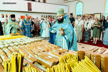 На праздник Сретения Господня в Майамском соборе совершены праздничные богослужения