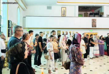 В православной церкви в Майами совершено Таинство Соборования