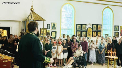 В православной церкви в Майами совершено Таинство Соборования