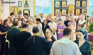 В православной церкви в Майами совершено Таинство Соборования