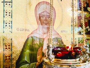 Икона святой Матроны в Майами