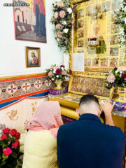 Молитва у мощей святой Матроны в Майами