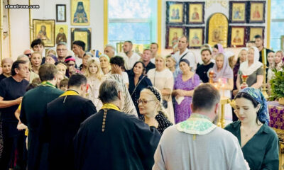 В православной церкви в Майами совершено Таинство Соборования