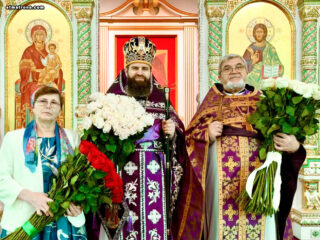 Настоятель собора молитвенно отметил 45-летие со дня рождения