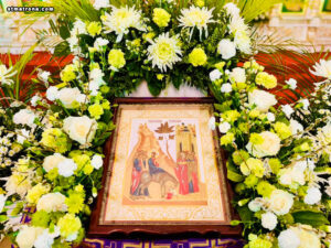 В Майамском соборе молитвенно отметили Вербное воскресенье