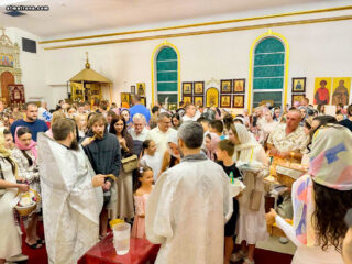 Праздник Светлого Христова Воскресения торжественно отметили в соборе святой Матроны в Майами