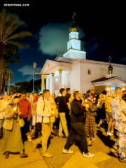 Праздник Светлого Христова Воскресения торжественно отметили в соборе святой Матроны в Майами