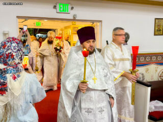 Праздник Светлого Христова Воскресения торжественно отметили в соборе святой Матроны в Майами