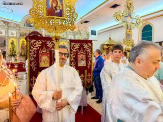 Праздник Светлого Христова Воскресения торжественно отметили в соборе святой Матроны в Майами