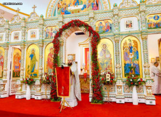 Праздник Светлого Христова Воскресения торжественно отметили в соборе святой Матроны в Майами