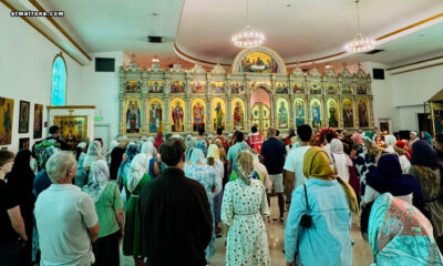 В соборе святой Матроны Московской в Майами совершили праздничные богослужения на Воздвижение Креста  