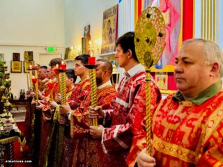 В соборе святой Матроны Московской в Майами совершили праздничные богослужения на Воздвижение Креста  